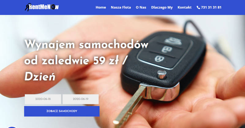 Strony internetowe - rentmenow.com.pl